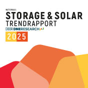 Nationaal Storage en Solar Trendrapport 2025